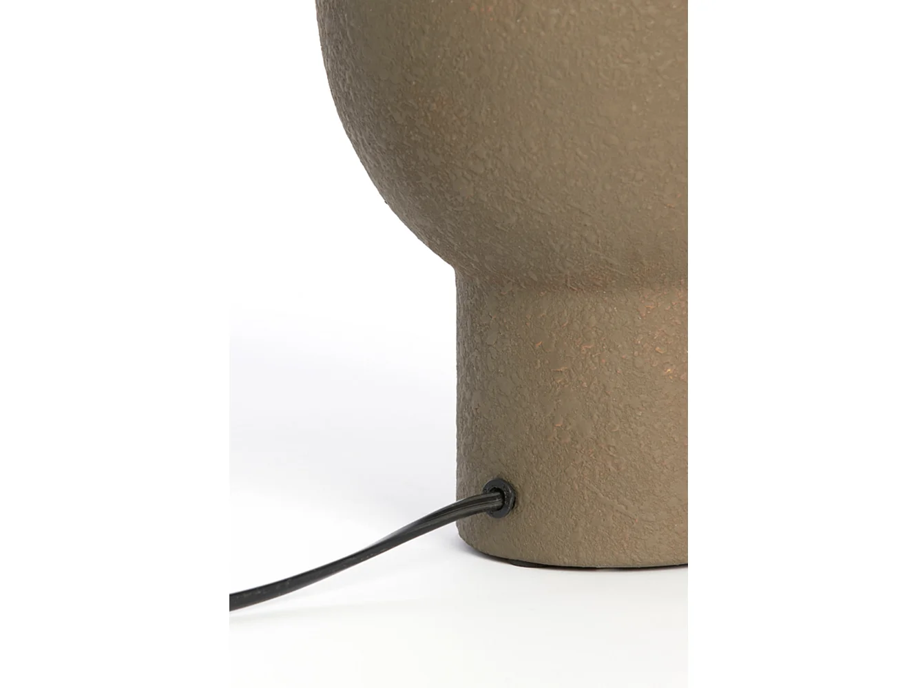 Lampe de table MONK - 18,5x17x30cm - Marron