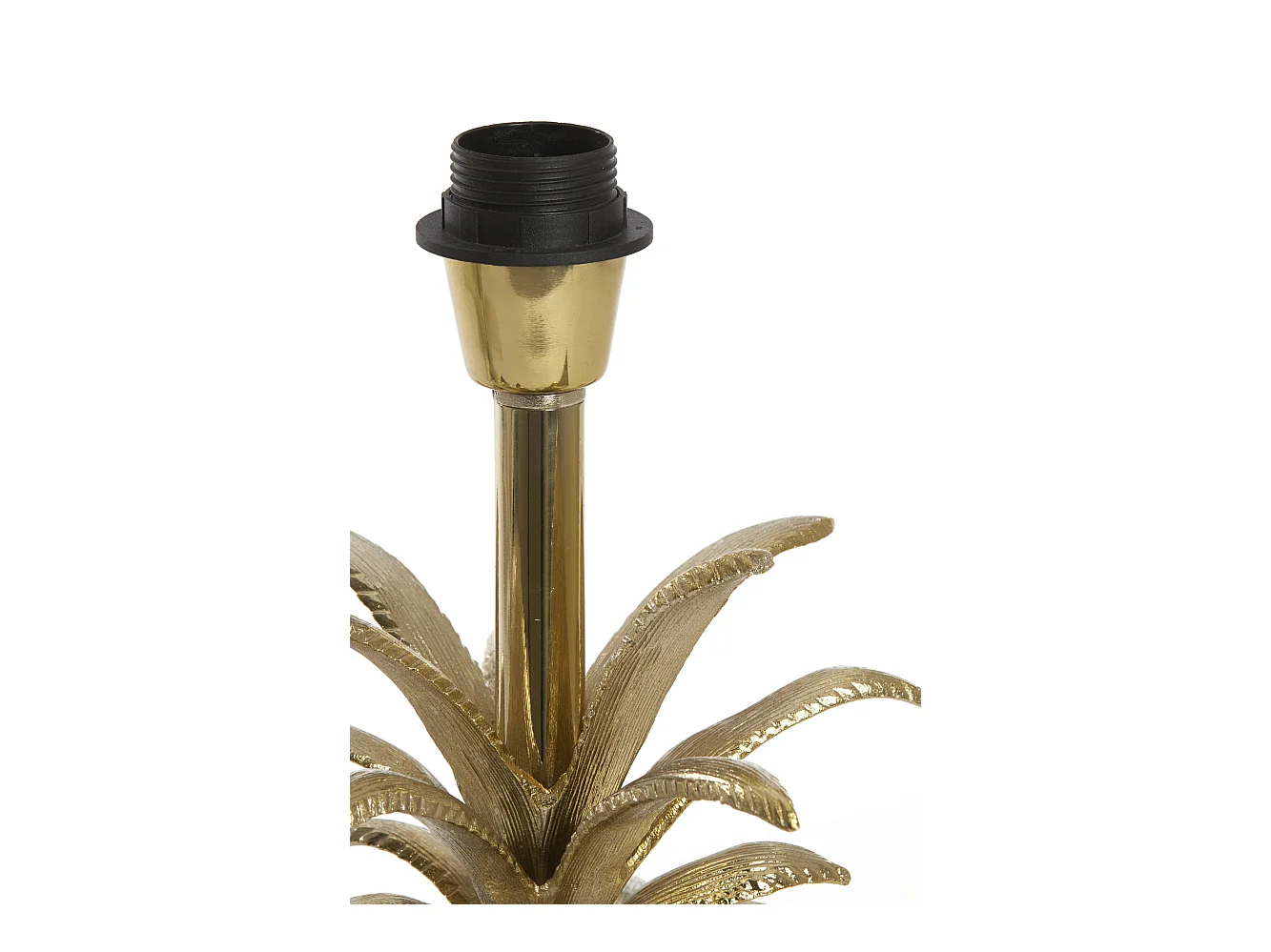 Pied de lampe ANANAS - 20x19x37cm - Doré