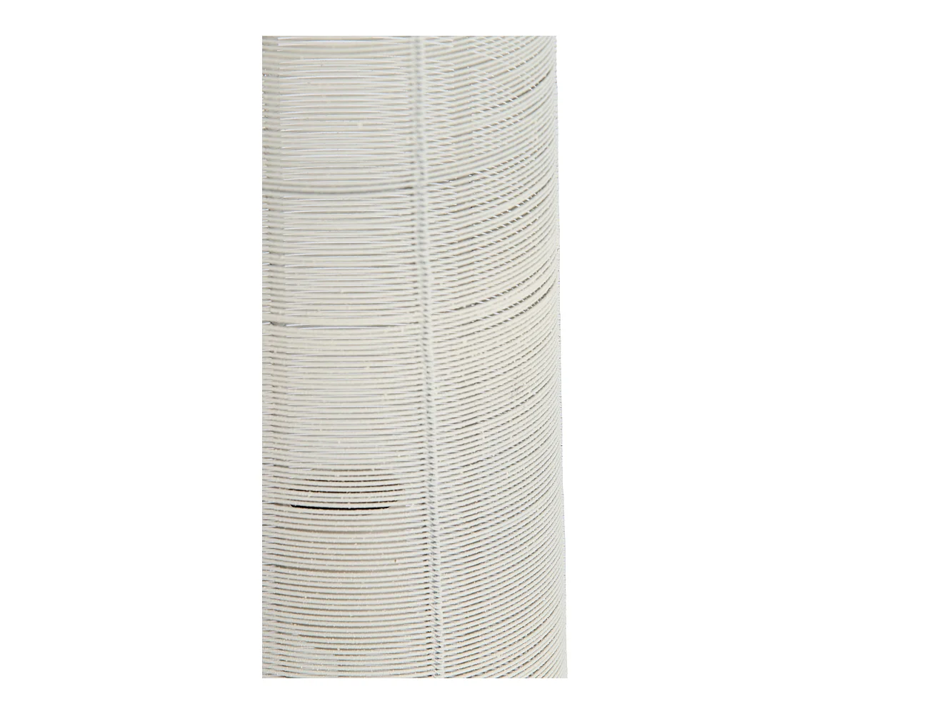 Lampe de table LEZUZA - Ø11x39,5cm - Blanc