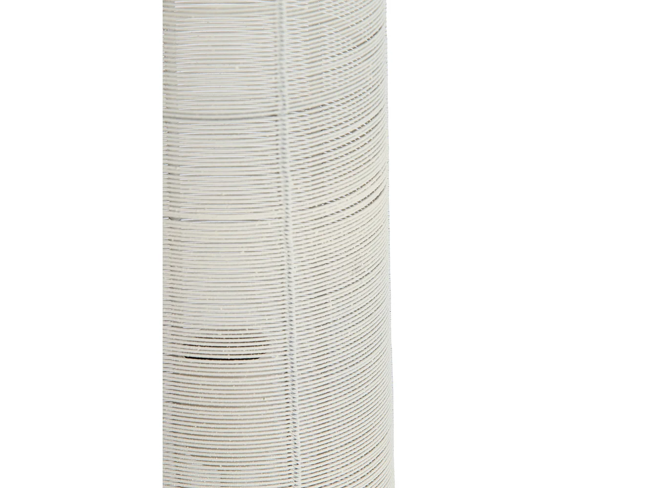 Lampe de table LEZUZA - Ø11x39,5cm - Blanc