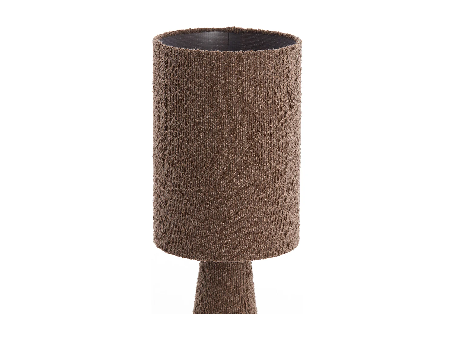 Lampe de table MICKY - Ø20x58cm - Marron