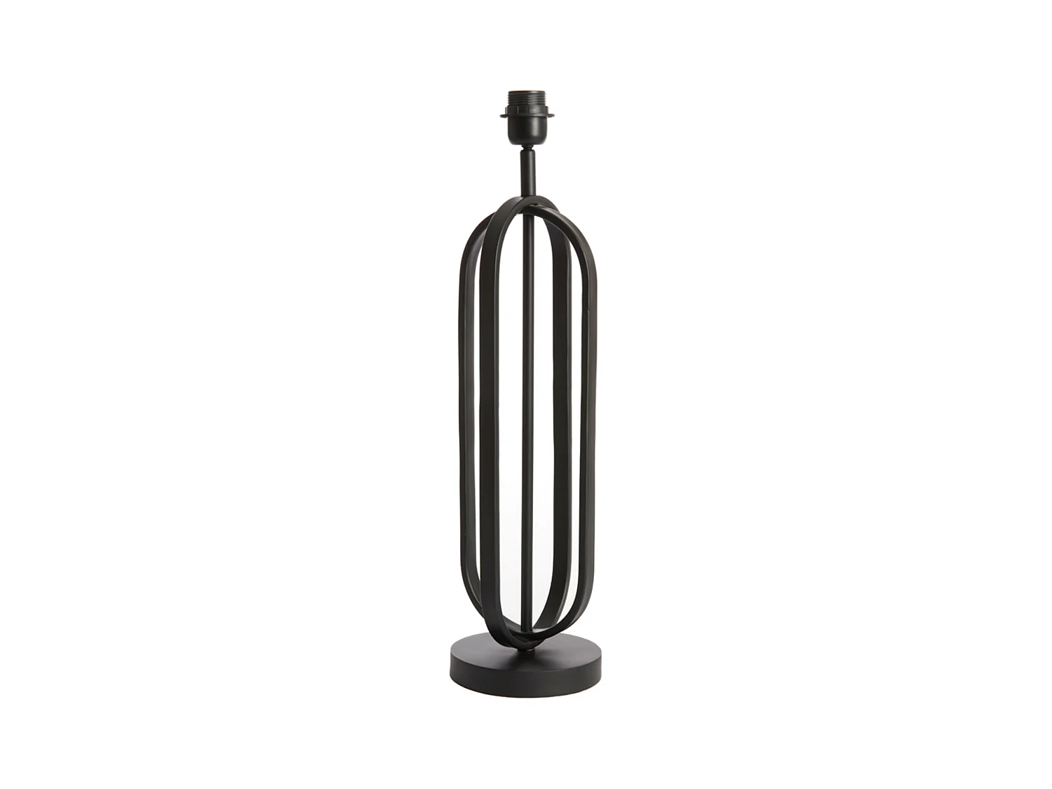Pied de lampe ASTER - Ø16x55cm - Noir