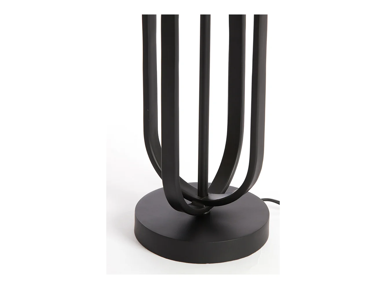 Pied de lampe ASTER - Ø16x55cm - Noir