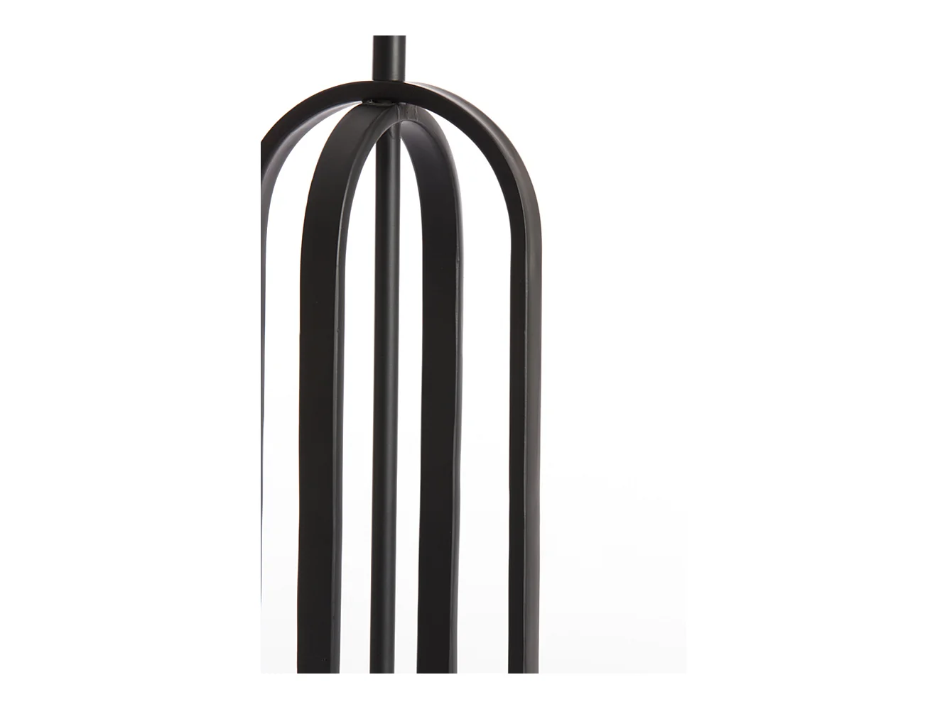 Pied de lampe ASTER - Ø16x55cm - Noir