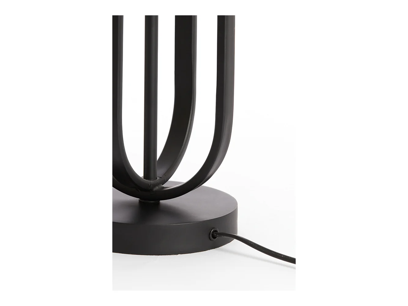 Pied de lampe ASTER - Ø16x55cm - Noir