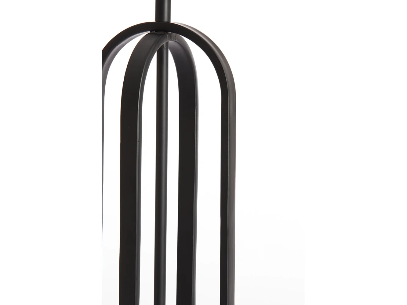 Pied de lampe ASTER - Ø16x55cm - Noir