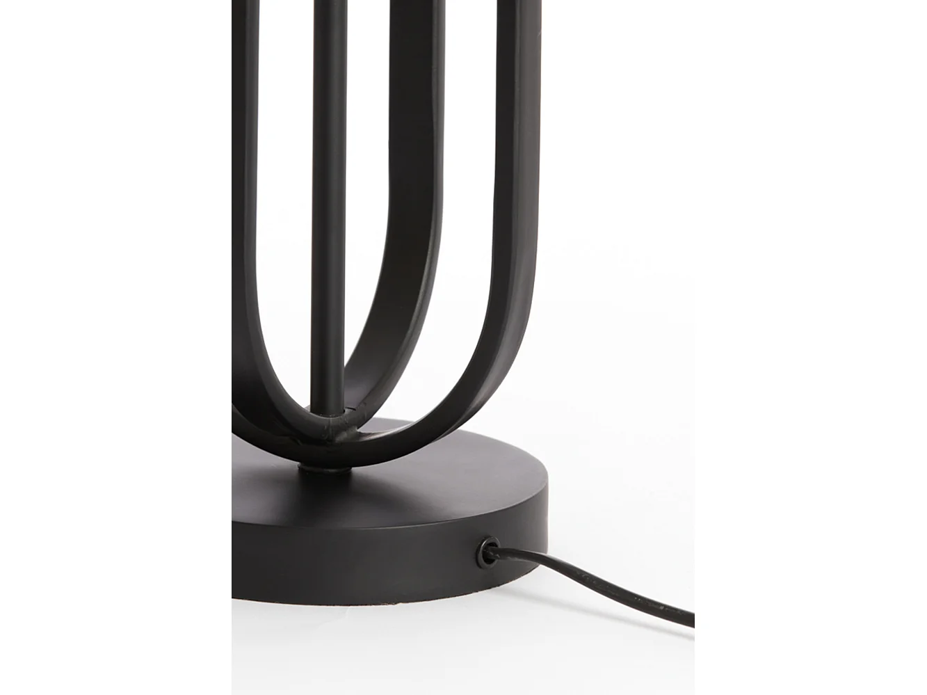 Pied de lampe ASTER - Ø16x55cm - Noir