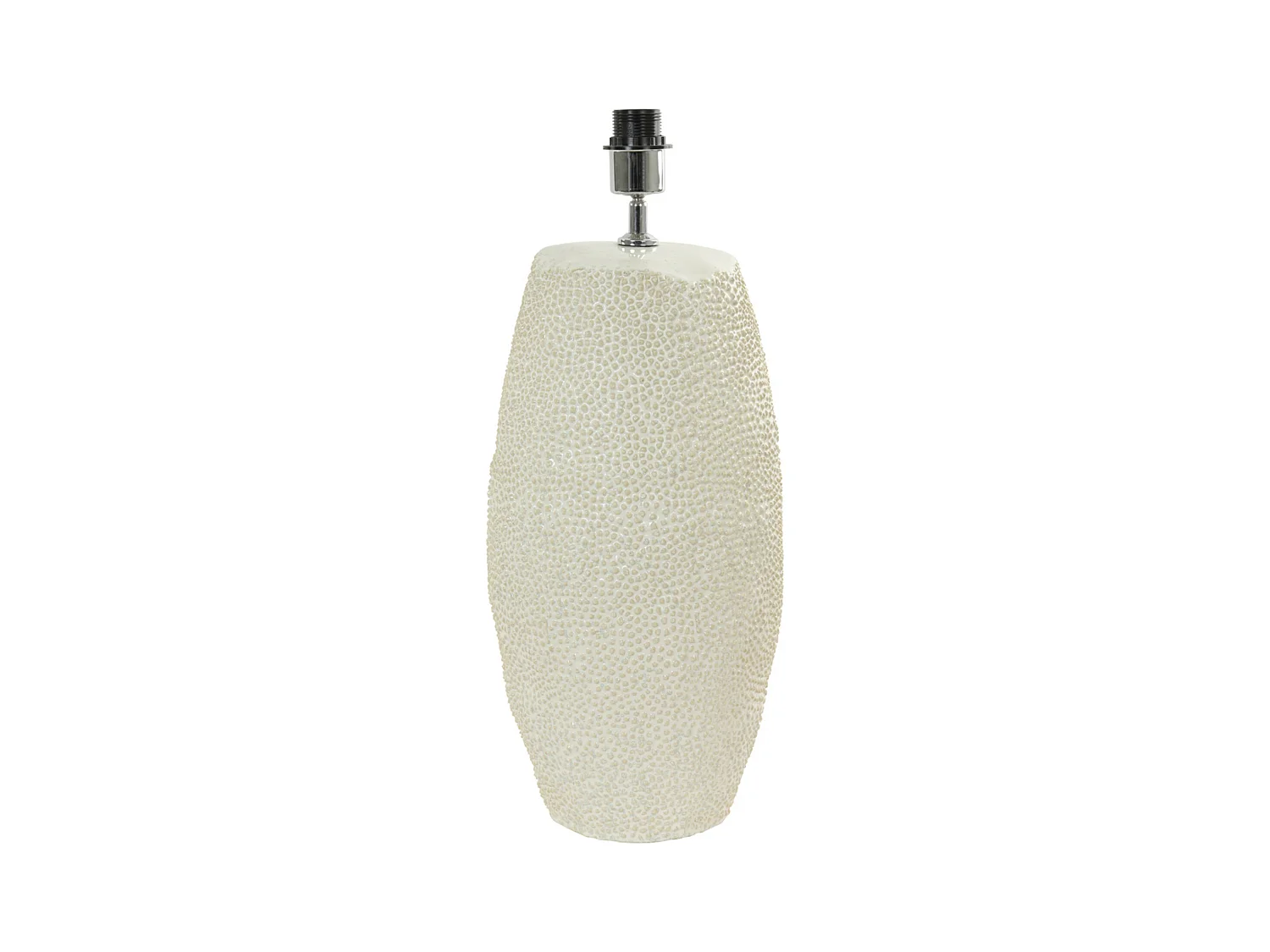 Pied de lampe KYARA - 34,5x34,5x59 - Blanc