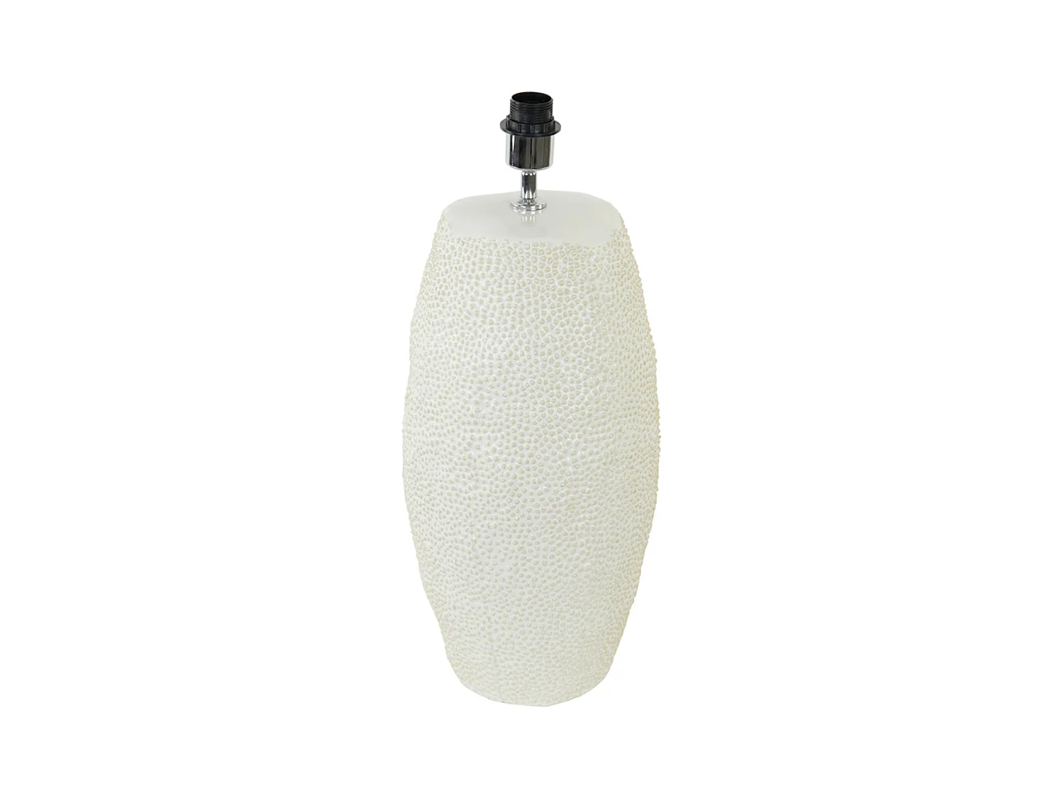 Pied de lampe KYARA - 34,5x34,5x59 - Blanc