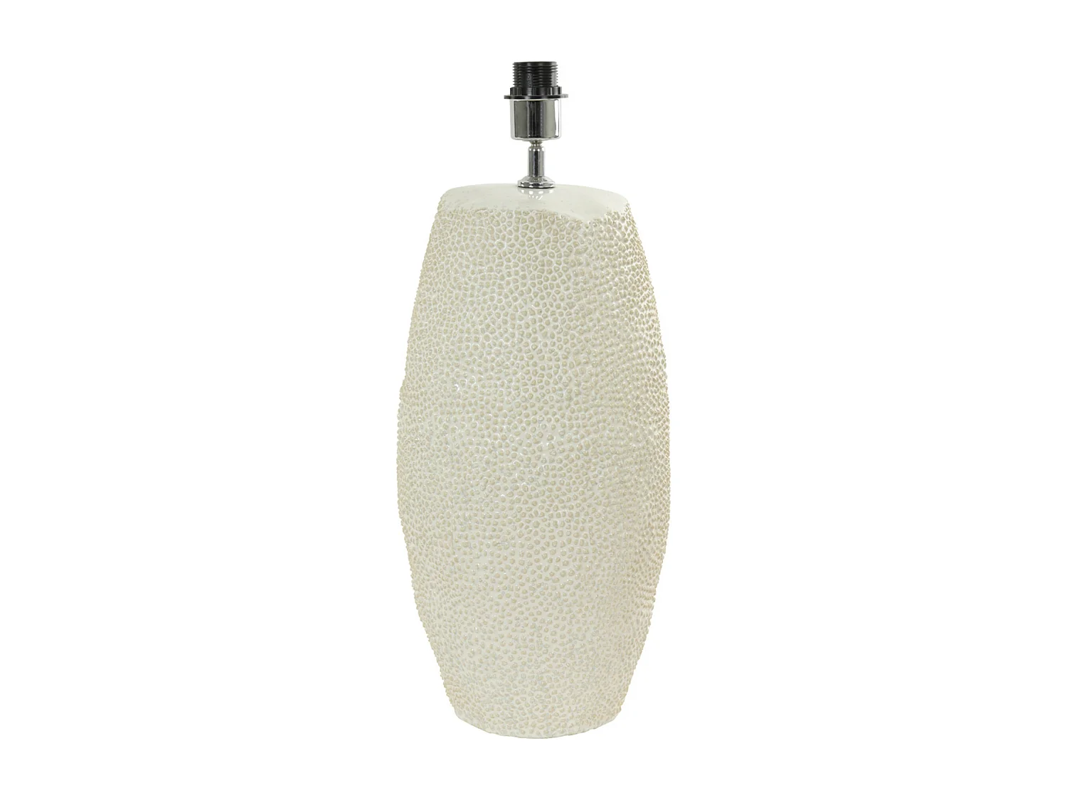 Pied de lampe KYARA - 34,5x34,5x59 - Blanc