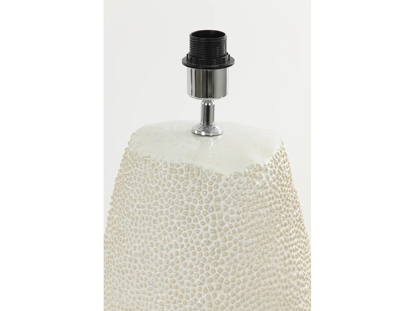 Pied de lampe KYARA - 34,5x34,5x59 - Blanc