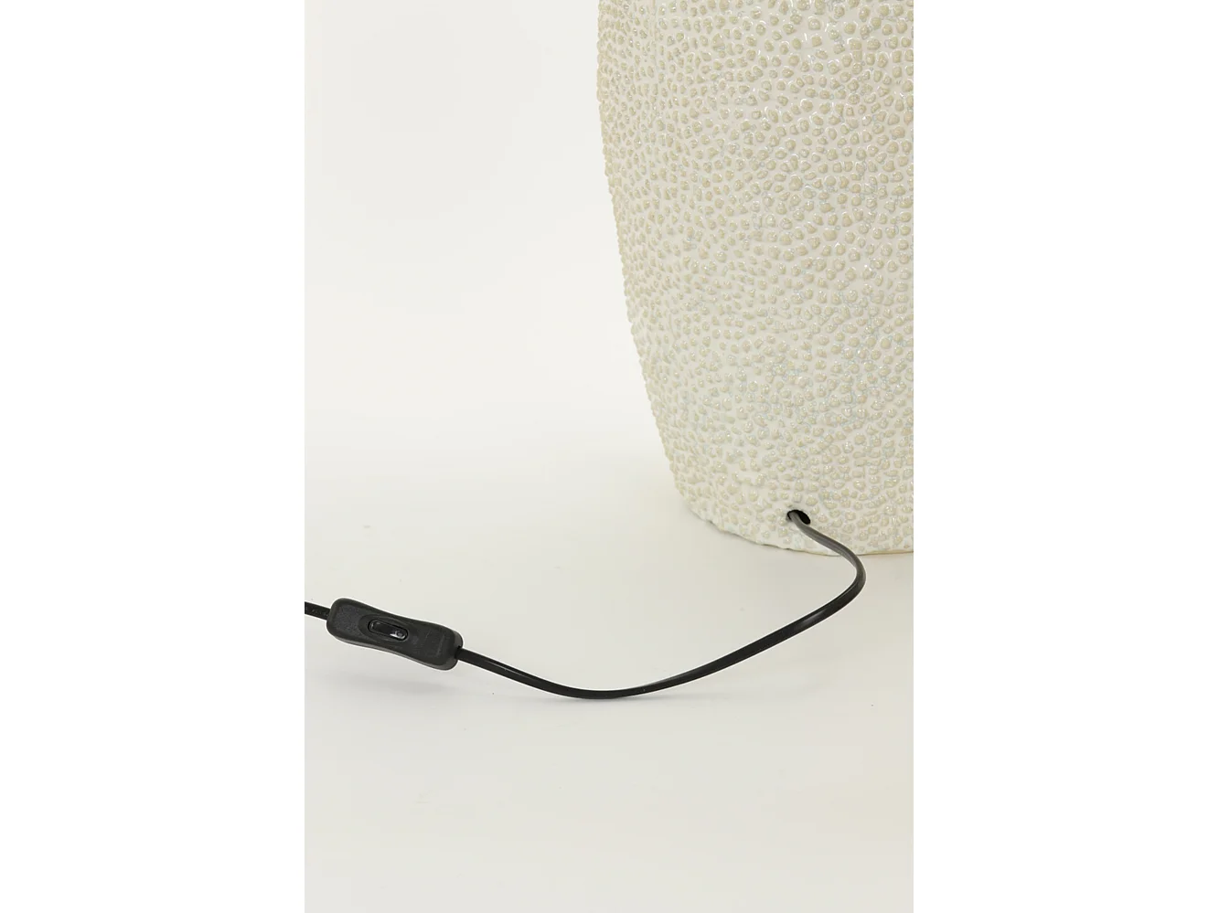Pied de lampe KYARA - 34,5x34,5x59 - Blanc