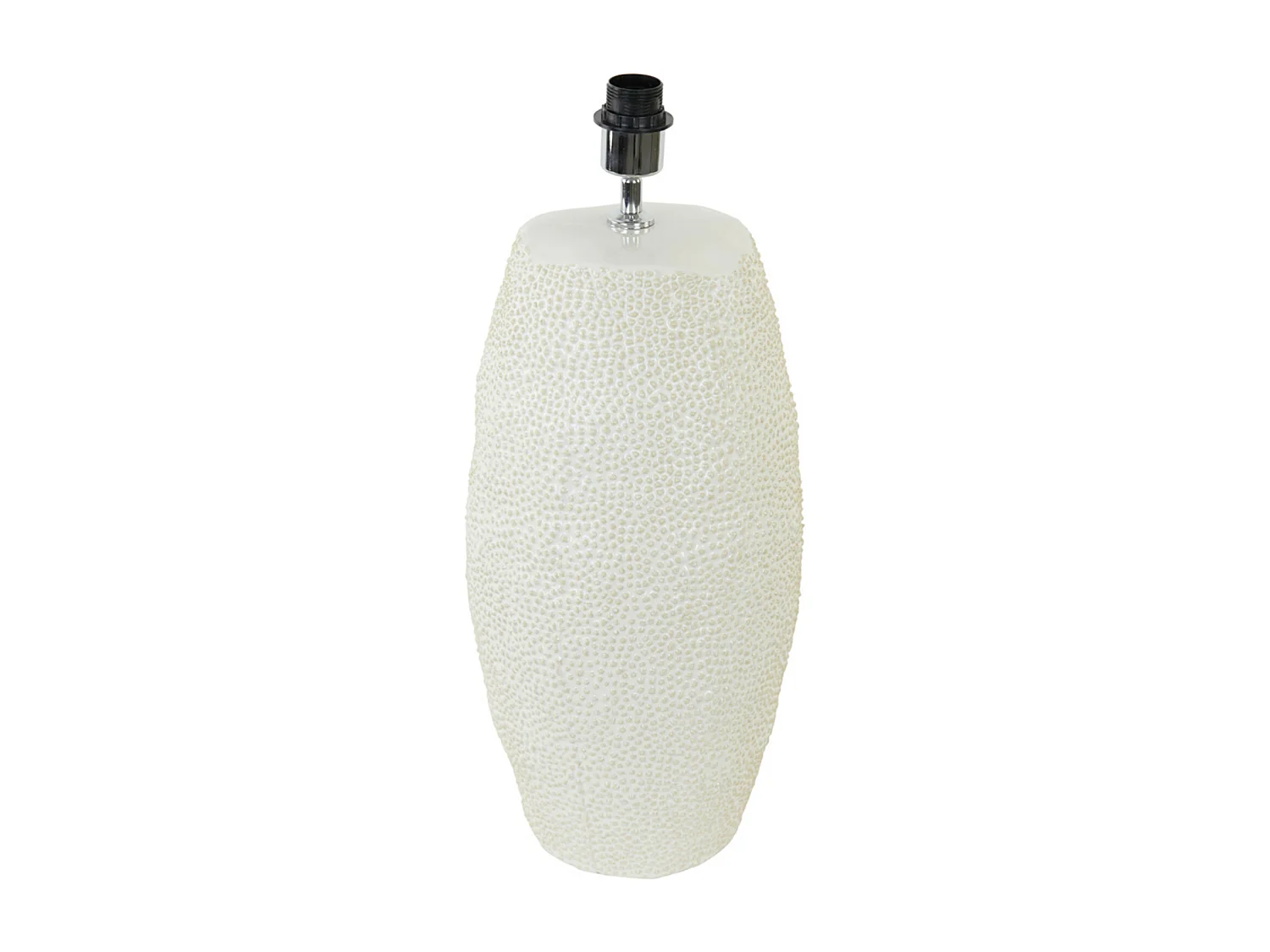 Pied de lampe KYARA - 34,5x34,5x59 - Blanc