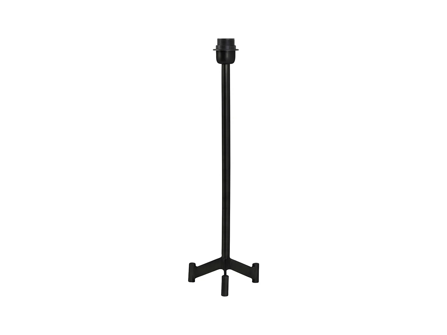 Pied de lampe DENNIS - Ø15,5x50cm - Noir