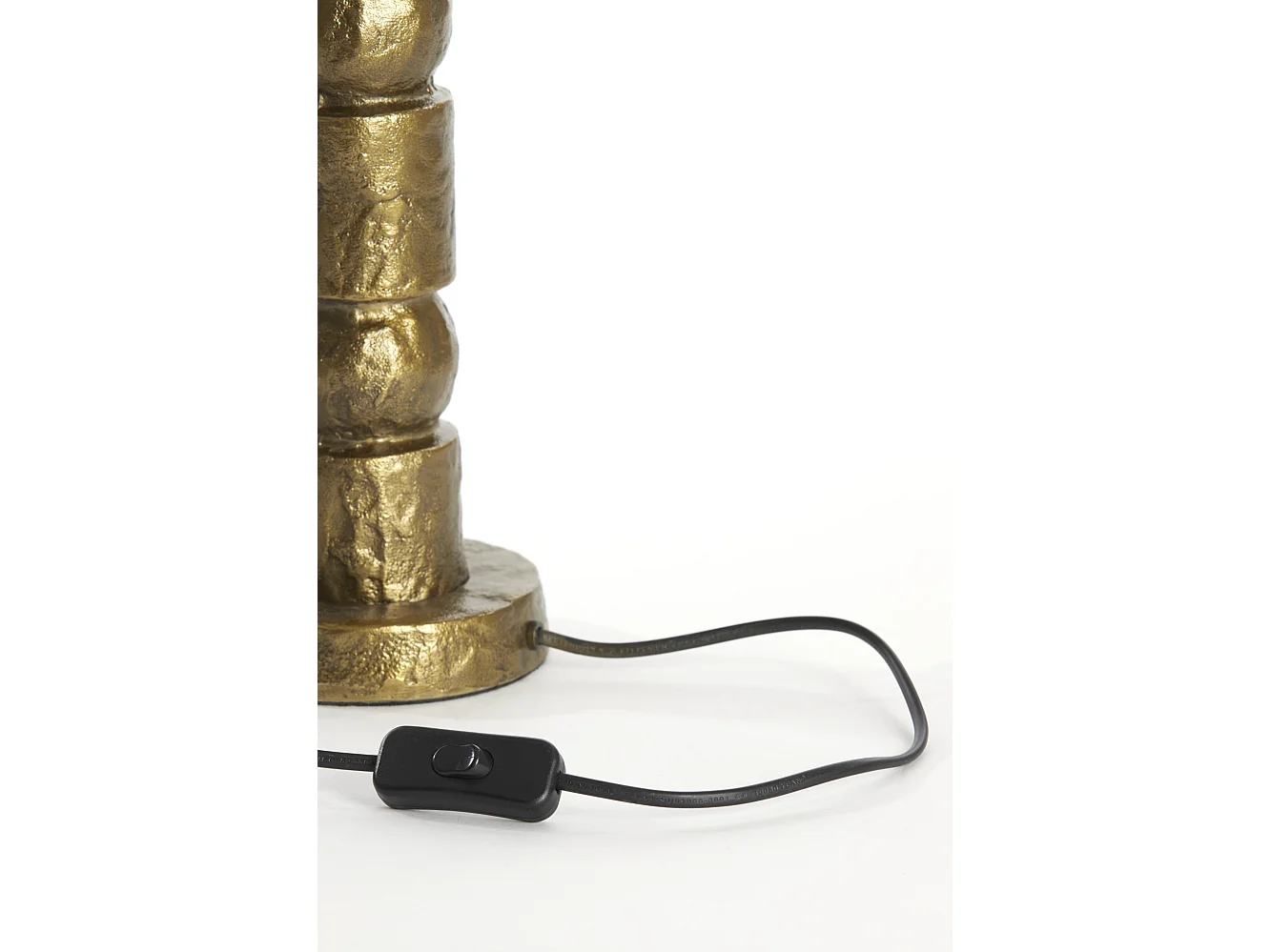 Base de lámpara AKTI - Ø13x45cm - Bronce