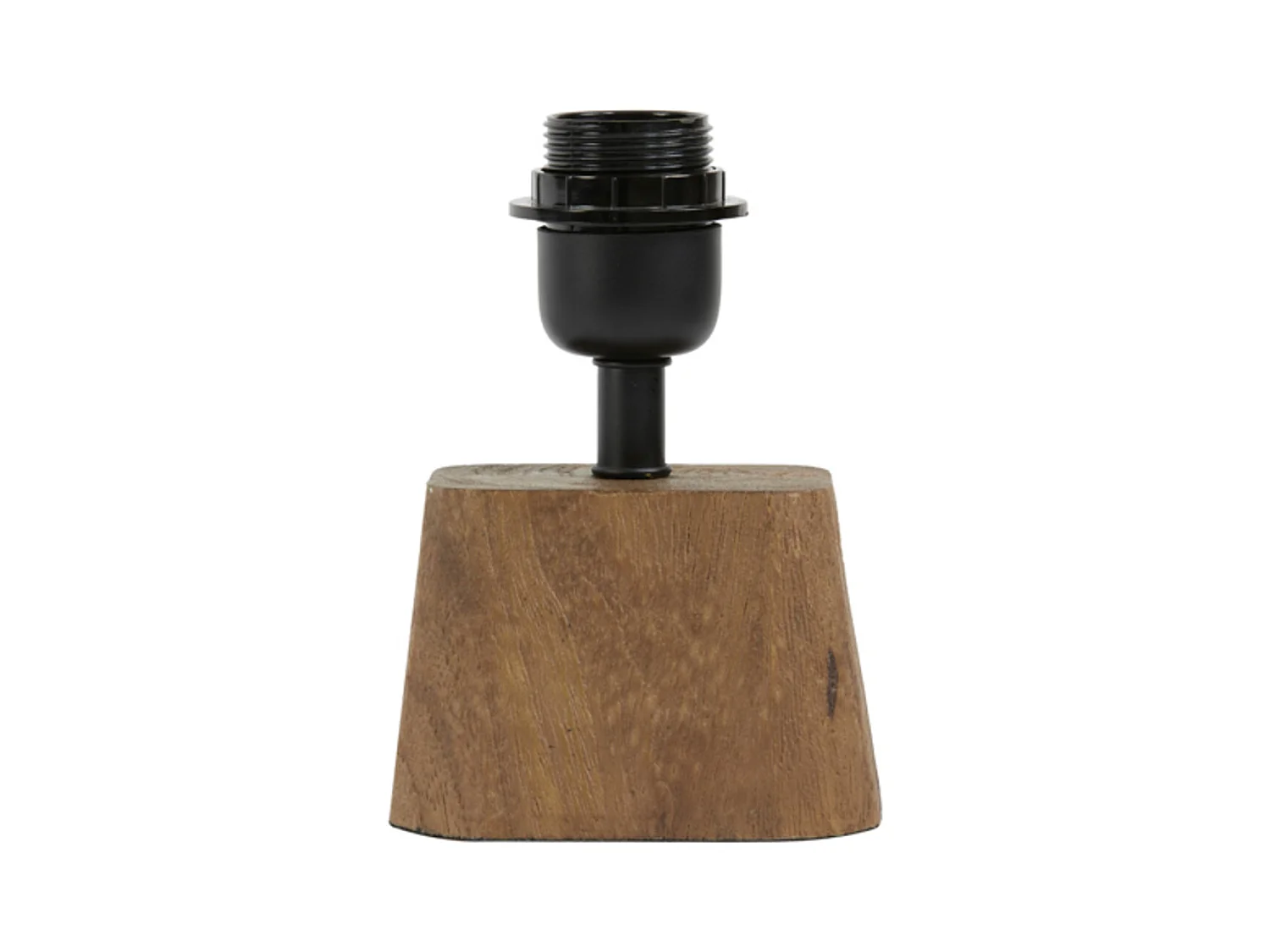 Pied de lampe KARDAN - 11x9x19cm - Marron