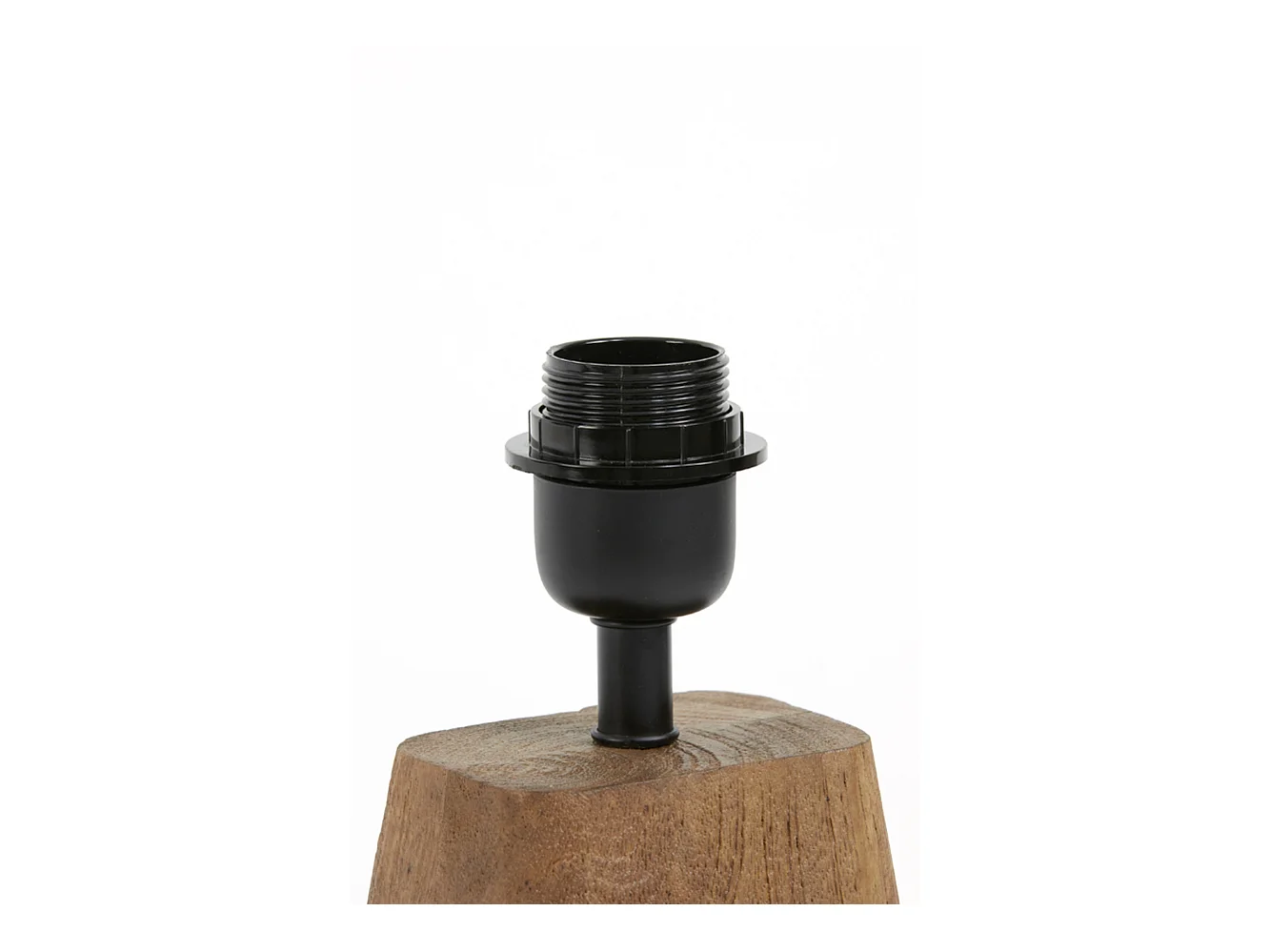 Pied de lampe KARDAN - 11x9x19cm - Marron