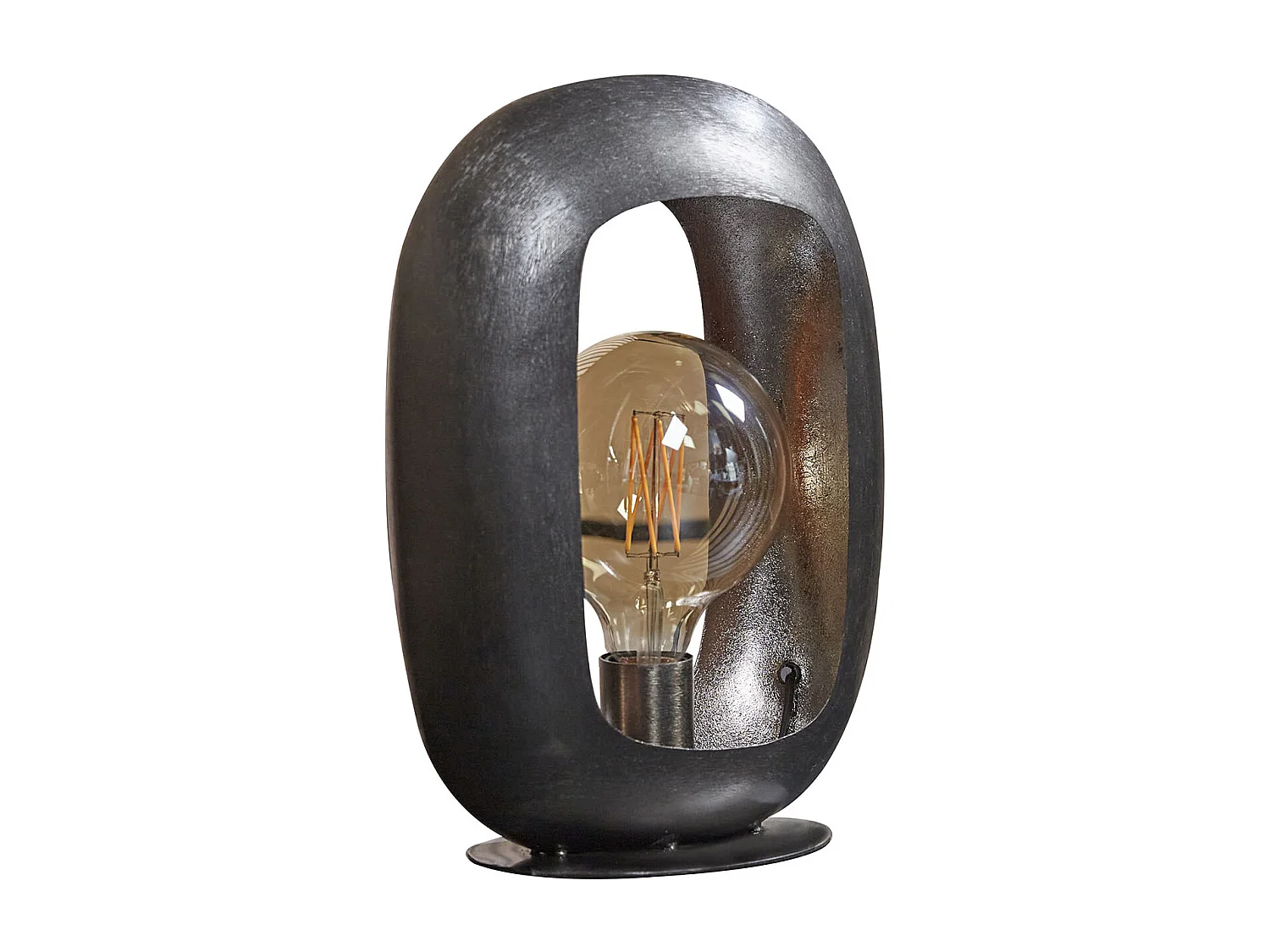 Lampe de table Arch L - Nickel noir