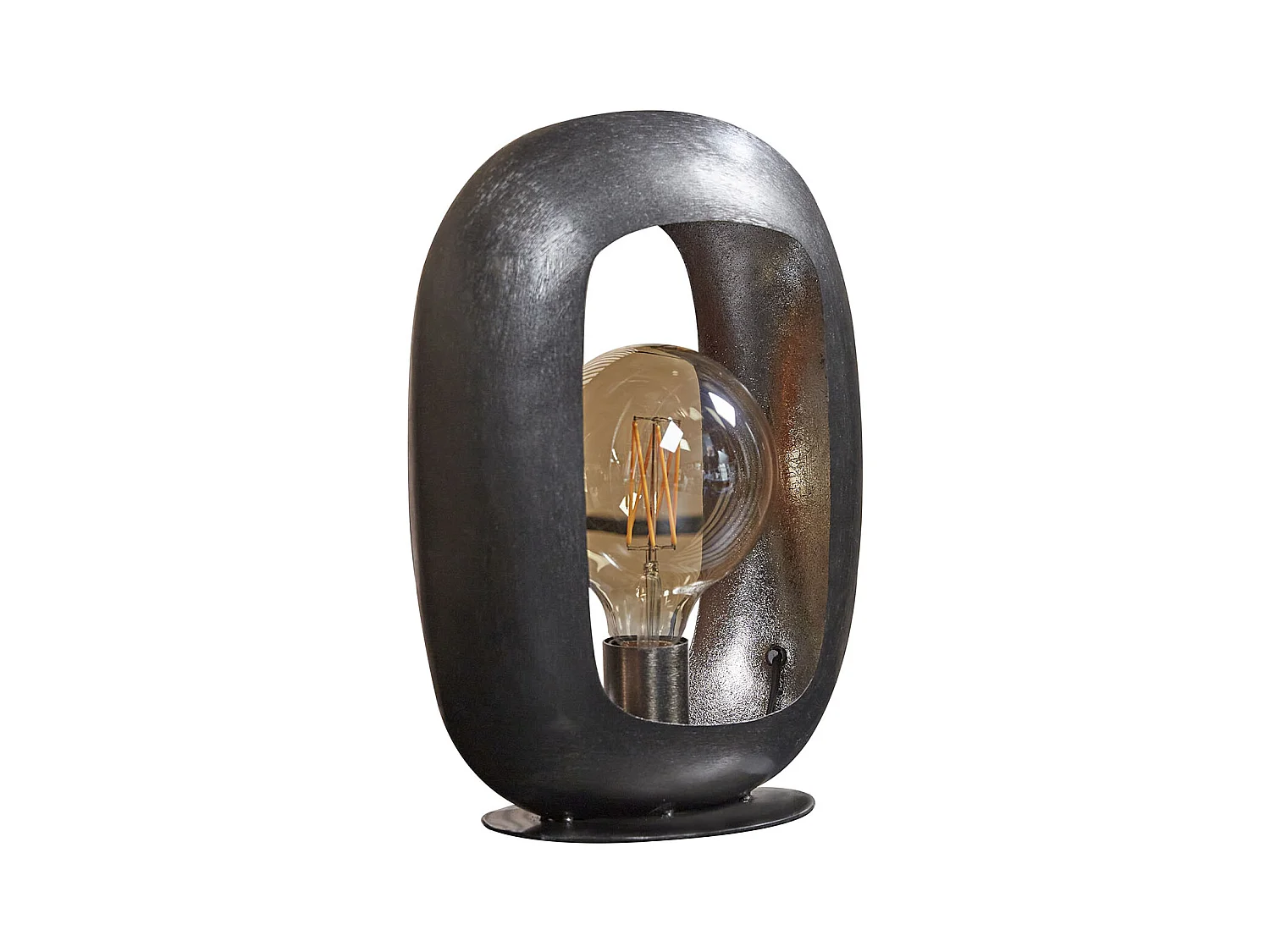 Tischleuchte Arch L - Schwarznickel