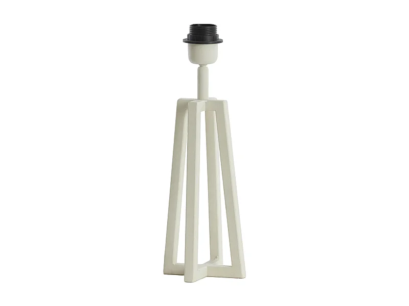 Pied de lampe MILEY - Ø11,5x31cm - Blanc