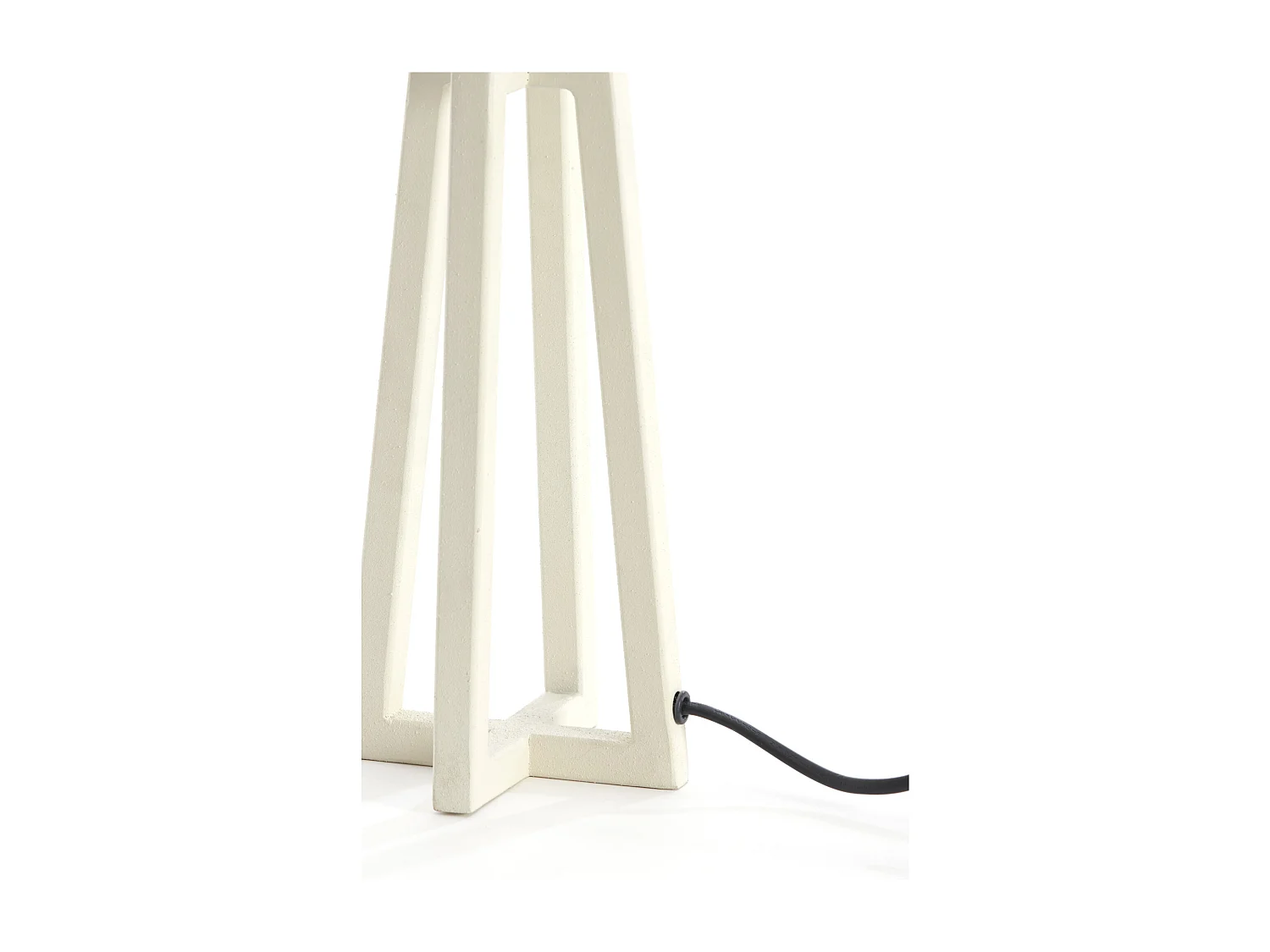 Pied de lampe MILEY - Ø11,5x31cm - Blanc