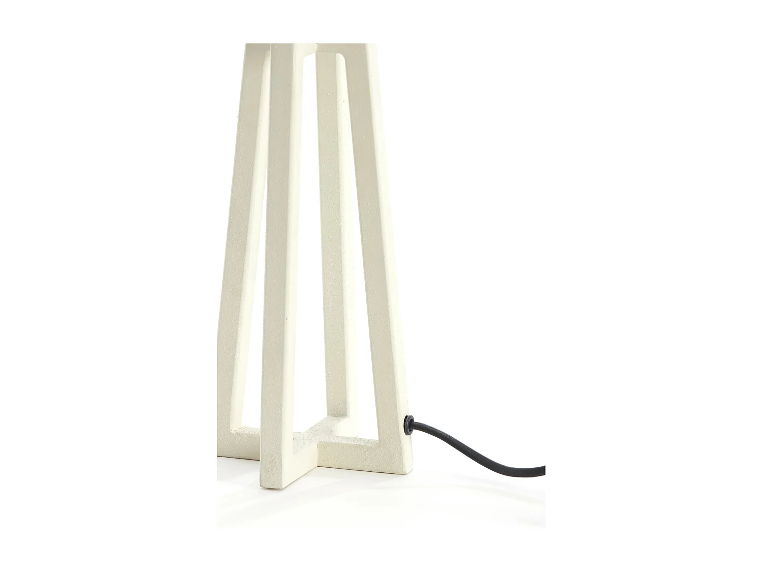 Pied de lampe MILEY - Ø11,5x31cm - Blanc