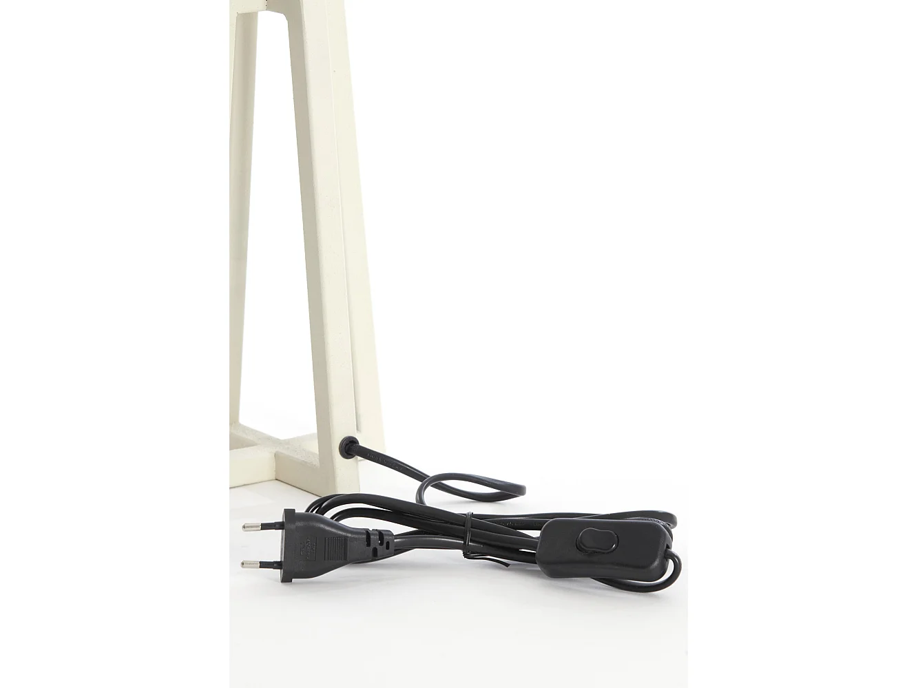 Pied de lampe MILEY - Ø11,5x31cm - Blanc