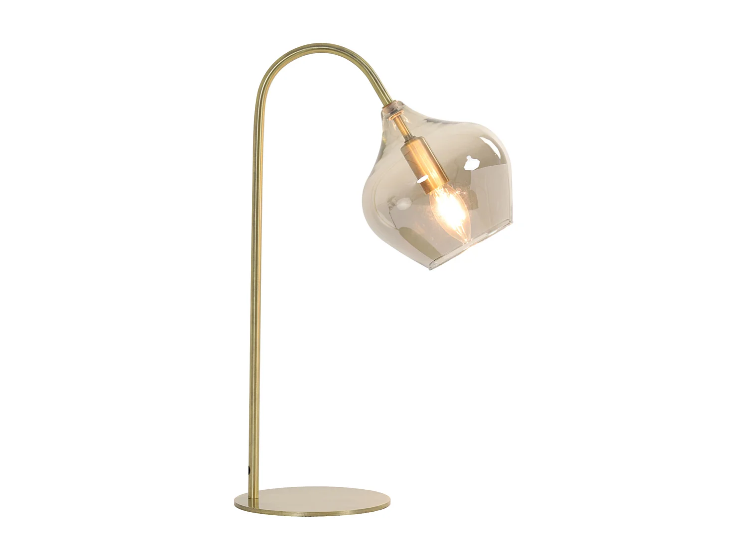 Tafellamp RAKEL - 28x17x50.5cm - Brons