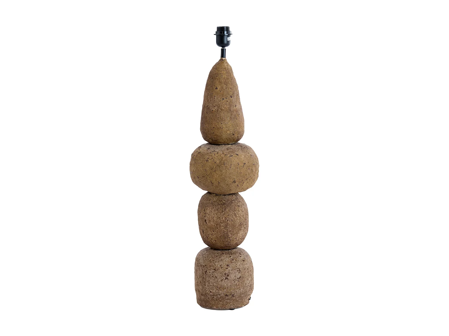 Pied de lampe MARREE - Ø22x72cm - Marron