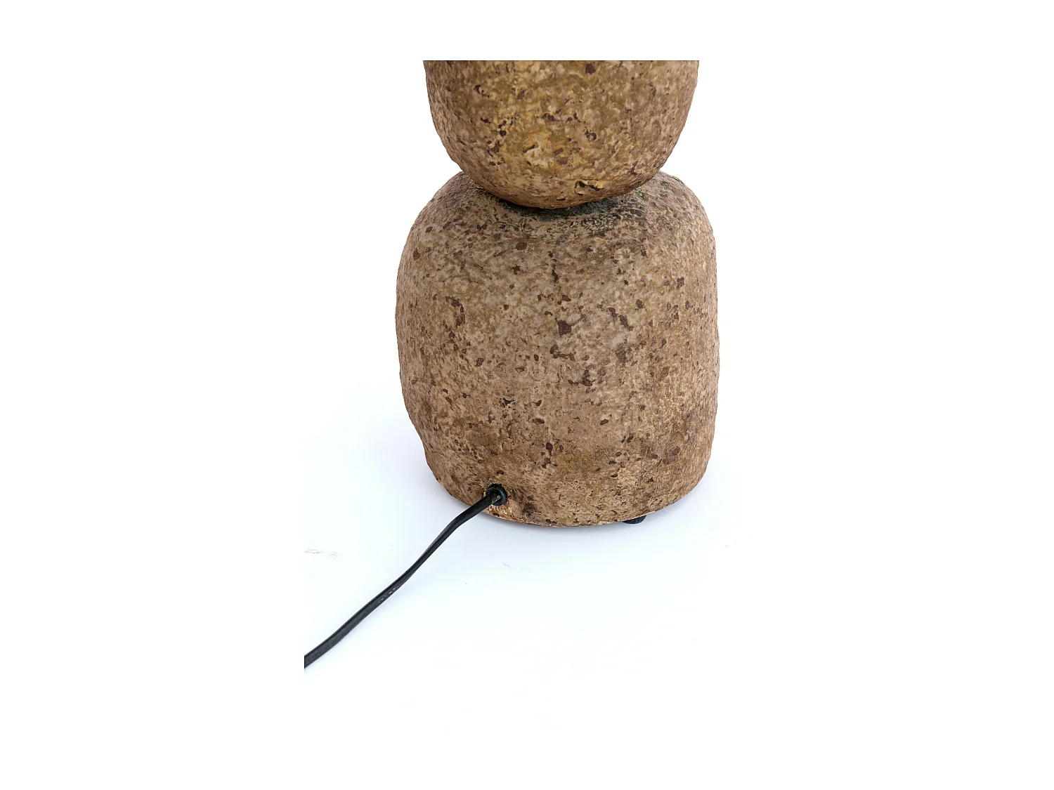Pied de lampe MARREE - Ø22x72cm - Marron