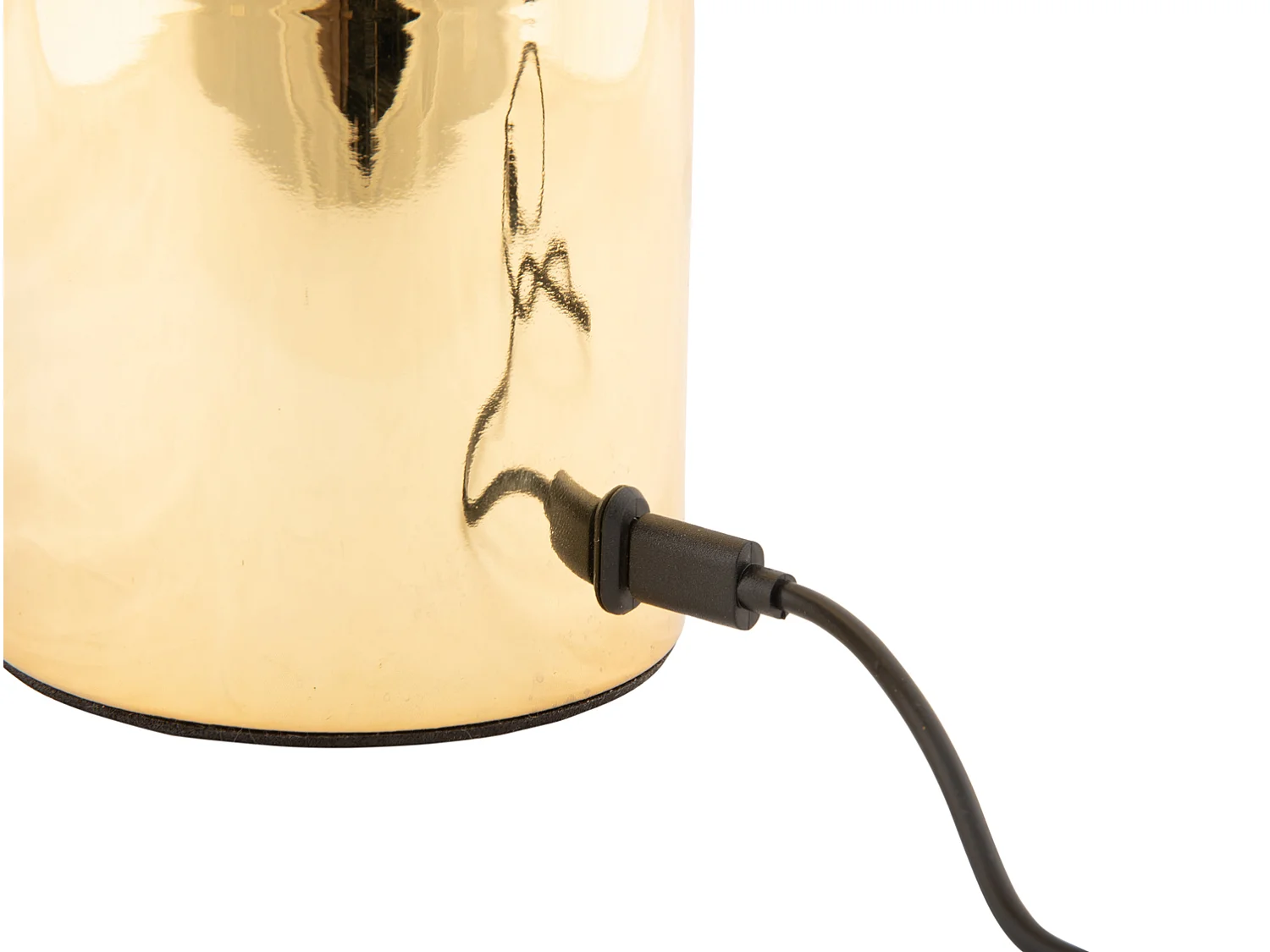 Lampe de table Camp LED - Plaqué or