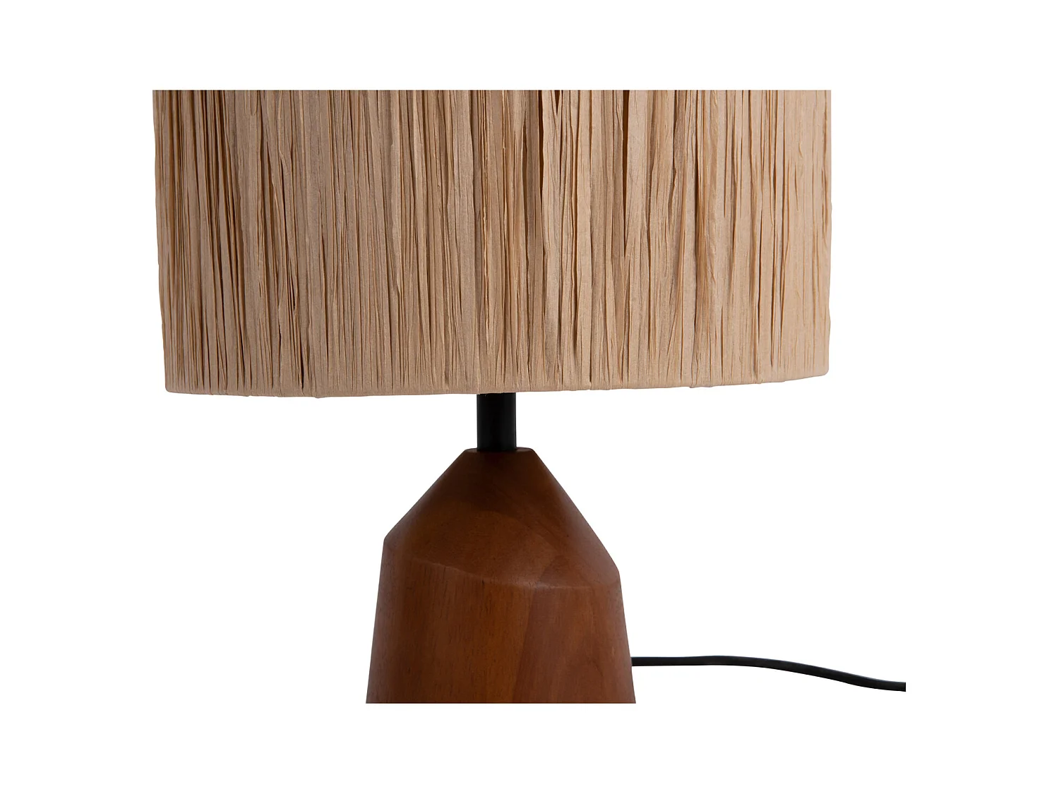 Tischleuchte Sheer Trapeze - Natur