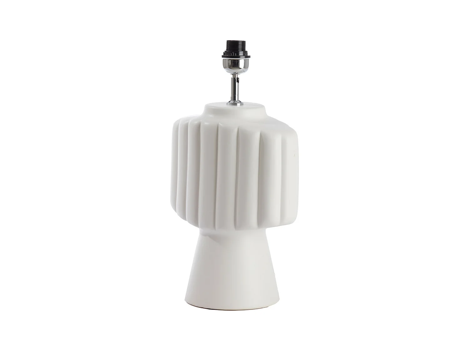 Pied de lampe GANDARA - 29,5x18,5x49cm - Blanc