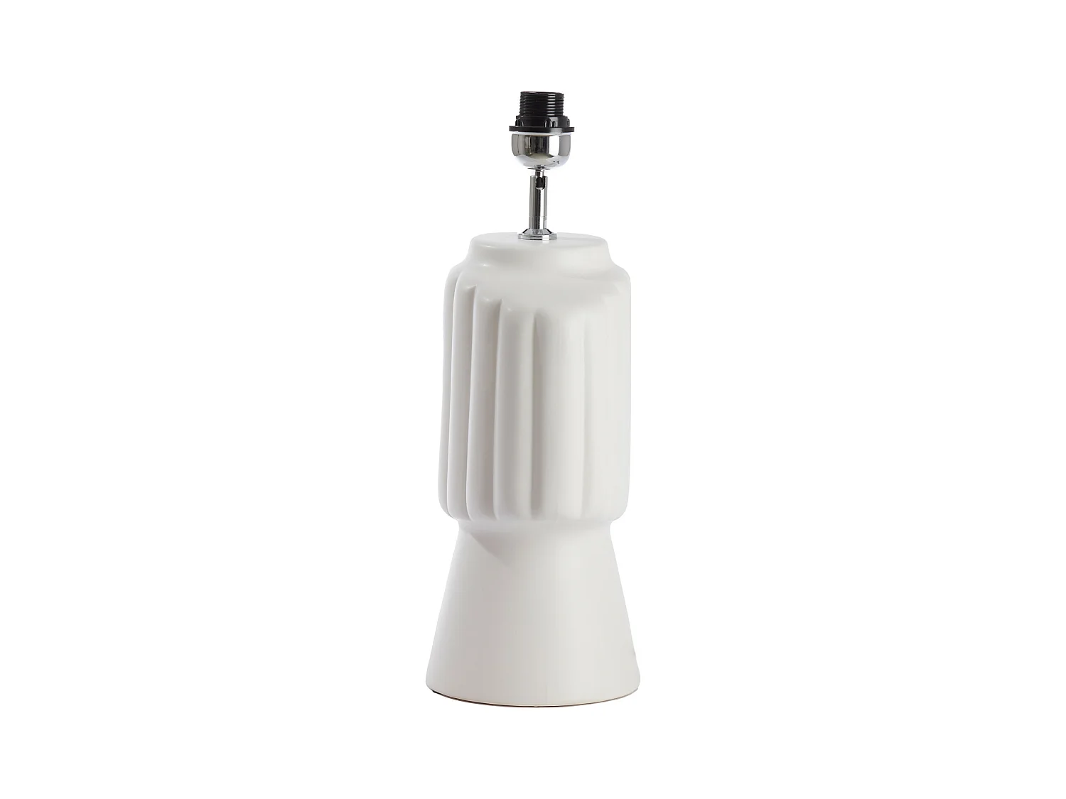 Pied de lampe GANDARA - 29,5x18,5x49cm - Blanc