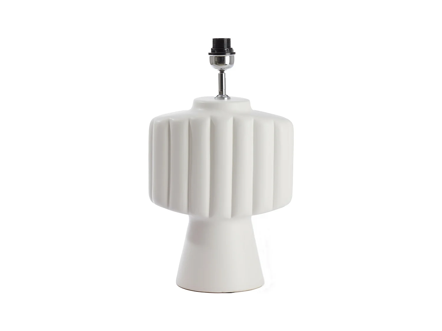 Pied de lampe GANDARA - 29,5x18,5x49cm - Blanc