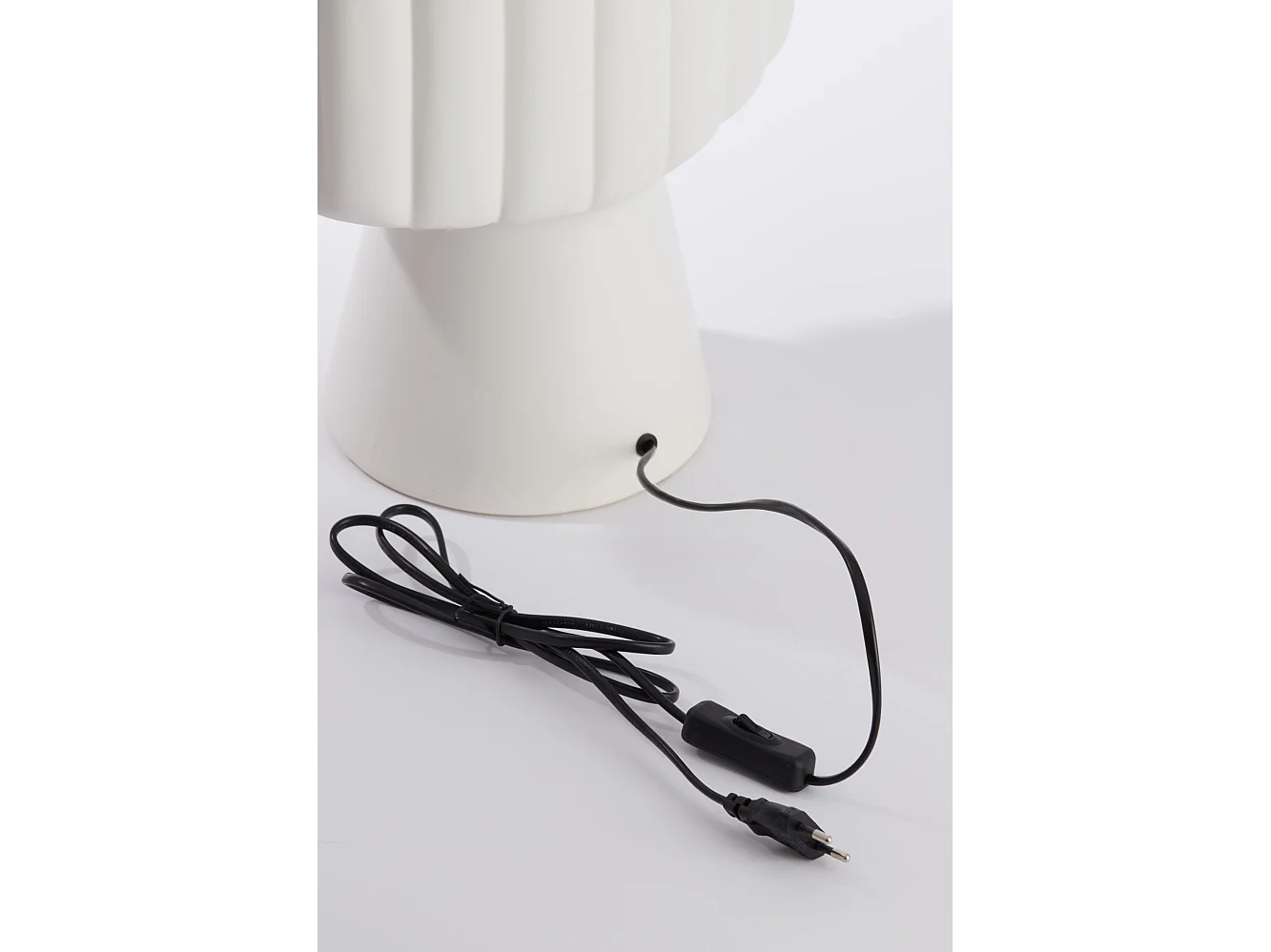 Lampvoet GANDARA - 29.5x18.5x49cm - Wit