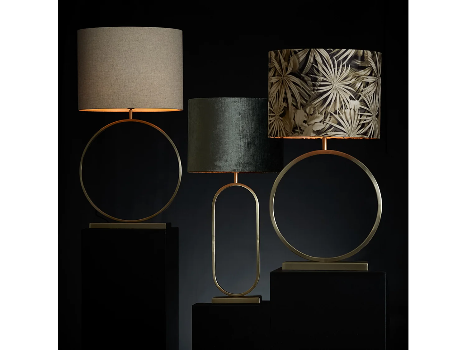 Lampvoet JAMIRI - 20x13x55cm - Goud