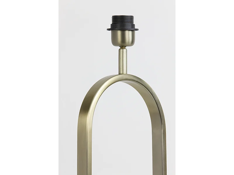 Pied de lampe JAMIRI - 20x13x55cm - Doré