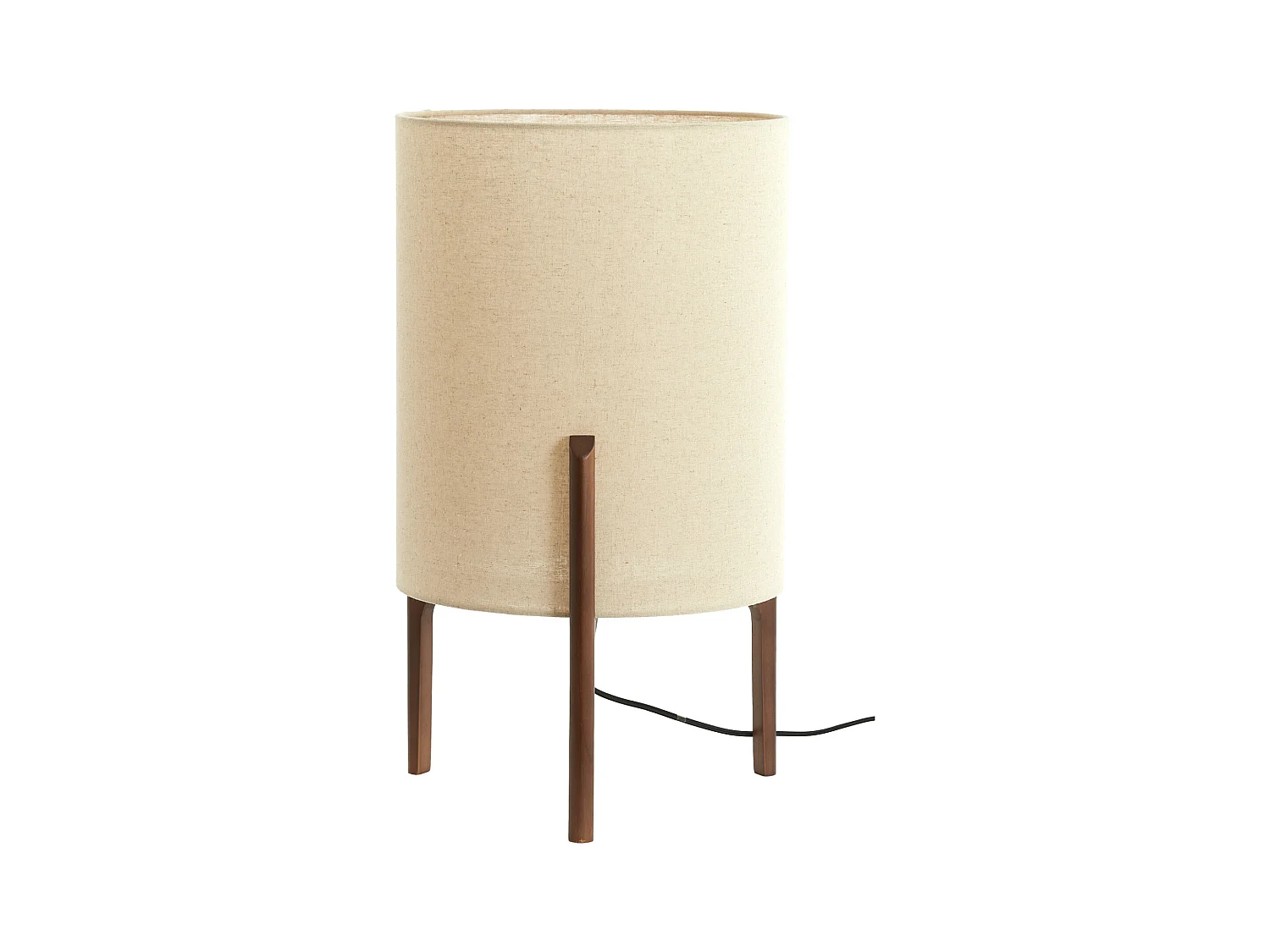 Lampe de table LITTO - Ø35x58cm - Marron