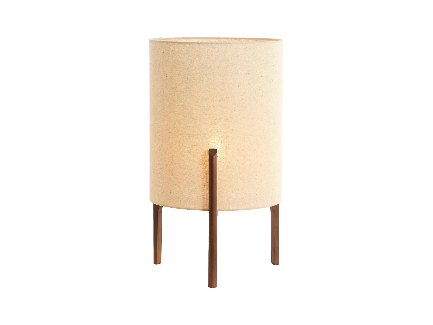 Lampe de table LITTO - Ø35x58cm - Marron