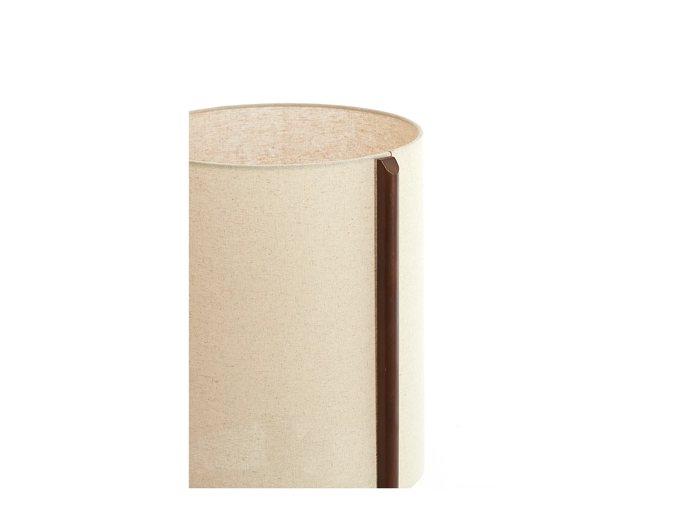 Lampe de table LITTO - Ø35x58cm - Marron