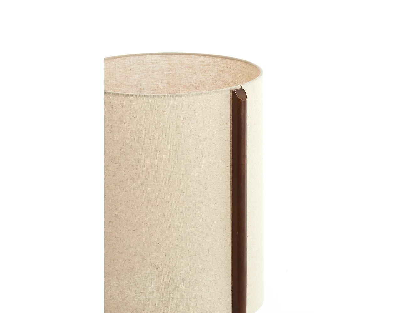 Tafellamp LITTO - Ø35x58cm - Bruin