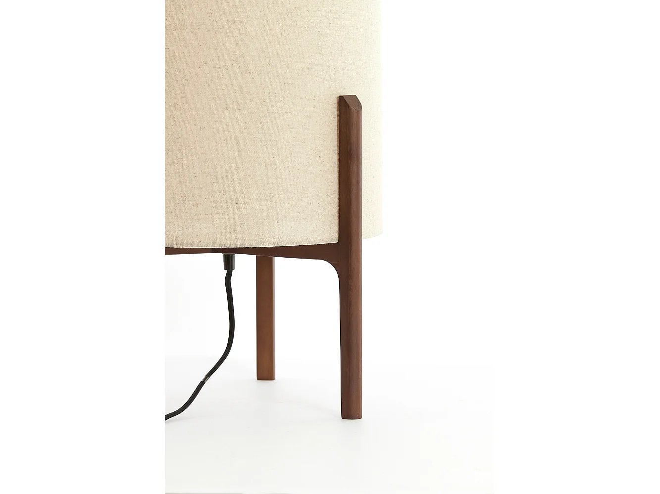 Tafellamp LITTO - Ø35x58cm - Bruin