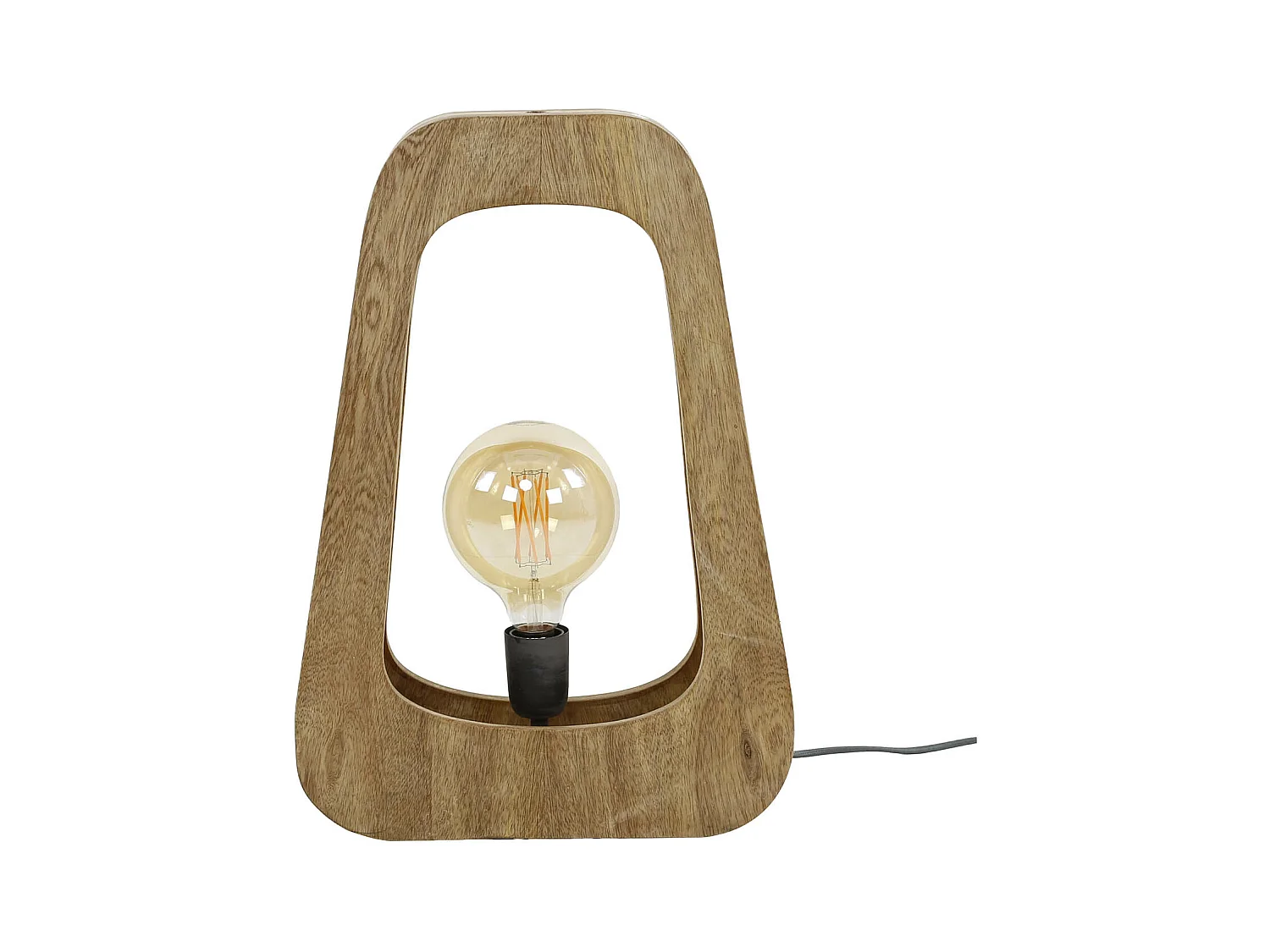 Lampe de table 1L Bray - Manguier massif naturel