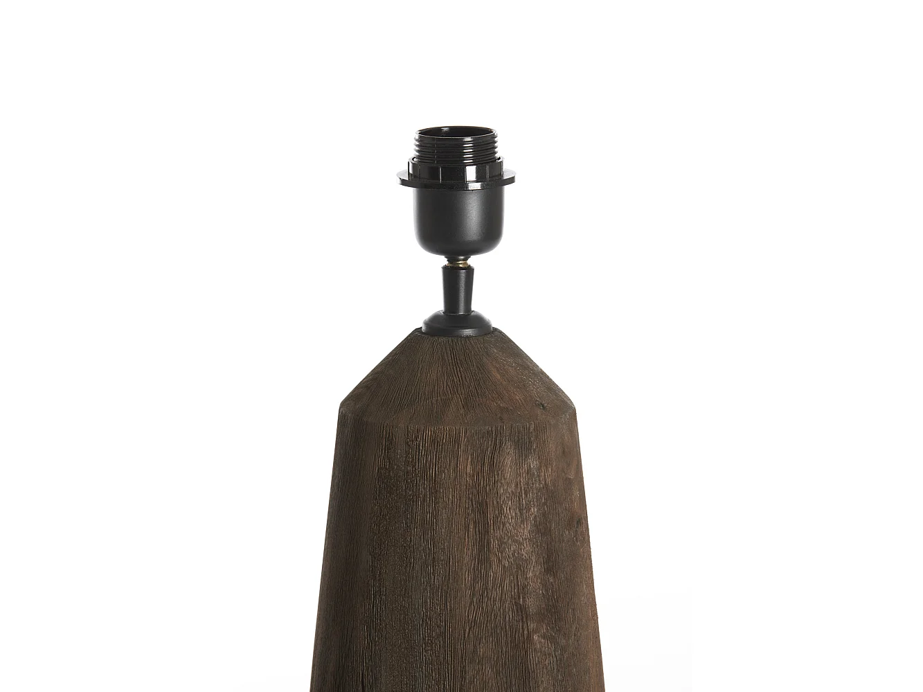 Pied de lampe TRAPANI - Ø15x45cm - Marron