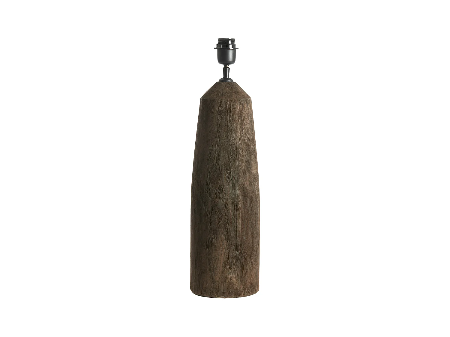 Pied de lampe TRAPANI - Ø15x45cm - Marron