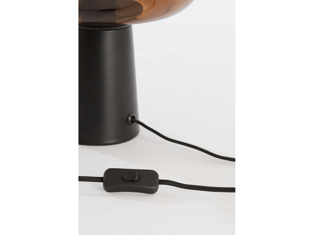 Tafellamp MISTY  - 30x30x46cm - Bruin