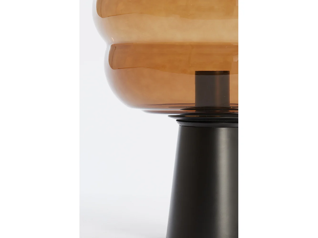 Tafellamp MISTY  - 30x30x46cm - Bruin