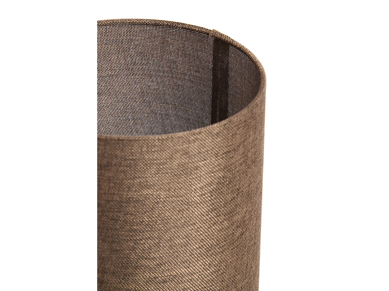 Lampe de table MICKY - Ø20x58cm - Marron