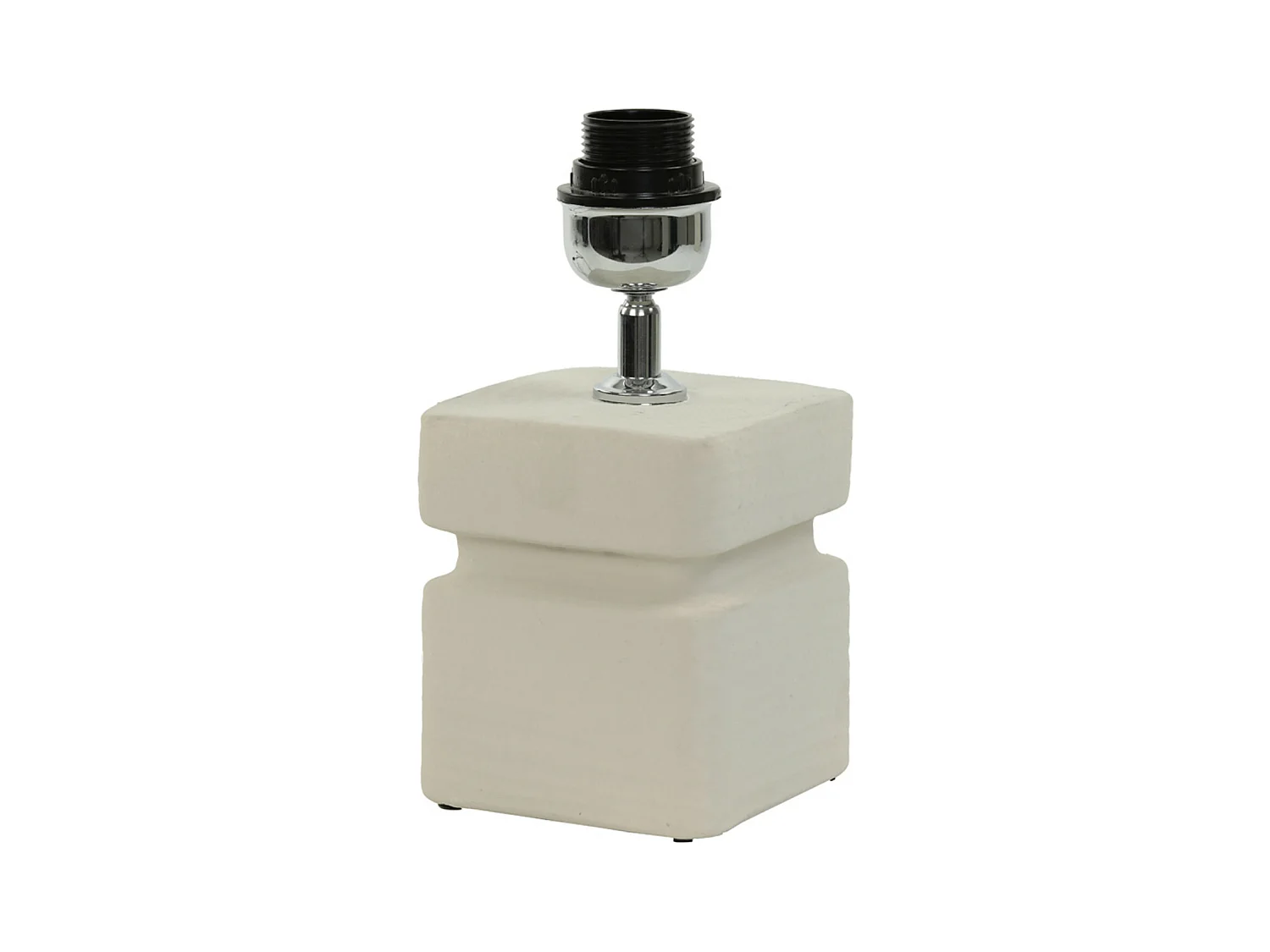 Pied de lampe AMTA - Ø12,5x24,5cm - Blanc